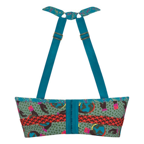 Marlies Dekkers Gaia blau/print vorgeformter bh Marlies Dekkers Gaia blau/print vorgeformter bh