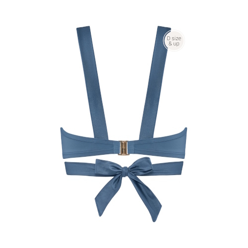 Marlies Dekkers Bademode Cache Coeur jeans blau gemoldefer bikini bh Marlies Dekkers Bademode Cache Coeur jeans blau gemoldefer bikini bh