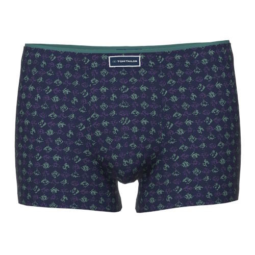 Tom Tailor Monté navy-blau/print modal boxershort Tom Tailor Monté navy-blau/print modal boxershort