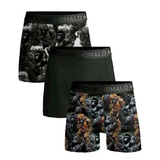 Muchachomalo Gorilla grün/print boxer short