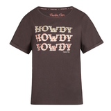 Charlie Choe T- Howdy braun pyjama-shirt