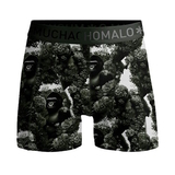 Muchachomalo Gorilla grün/print jungen boxershort