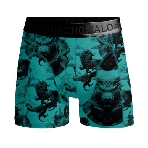 Muchachomalo Lion grün/print jungen boxershort