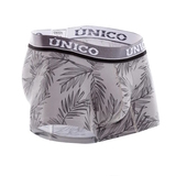 Mundo Unico Hojas Grisaseas grau/print trunk short