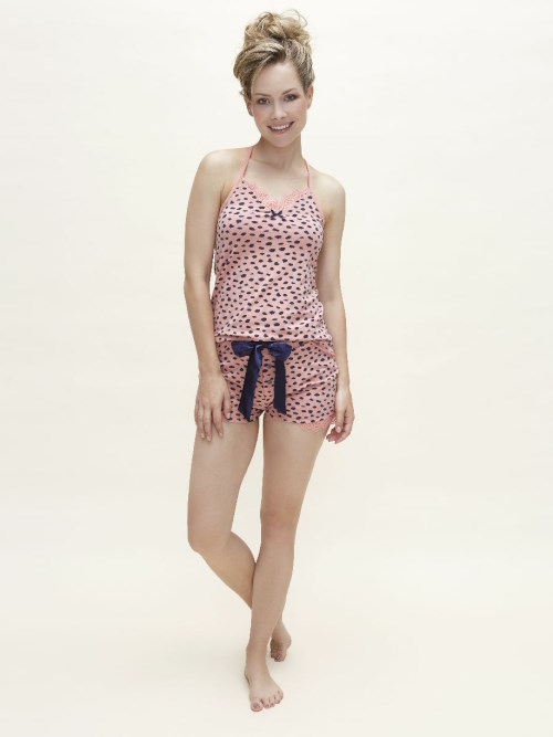 Charlie Choe Wilde Flora pink/blau pyjama-hose Charlie Choe Wilde Flora pink/blau pyjama-hose