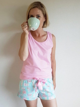 Charlie Choe Mystische Träume pink pyjama-shirt