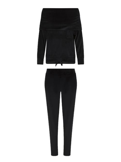 LingaDore Nacht Black Velvet schwarz mode LingaDore Nacht Black Velvet schwarz mode