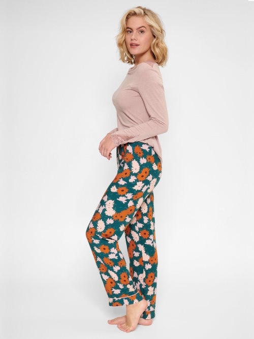 LingaDore Nacht Adobe Rose antique rose pyjama LingaDore Nacht Adobe Rose antique rose pyjama