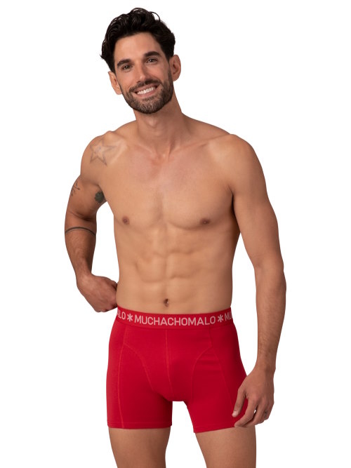 Muchachomalo Basic rot boxershort Muchachomalo Basic rot boxershort