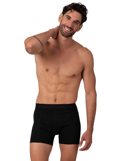Muchachomalo Basic schwarz boxershort Muchachomalo Basic schwarz boxershort