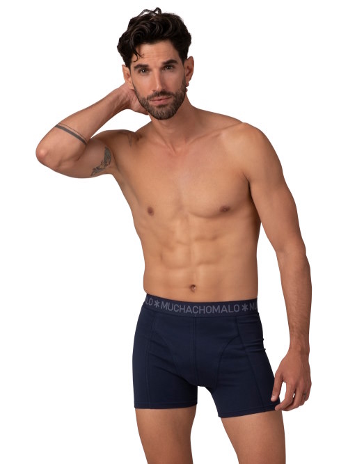 Muchachomalo Basic navy-blau boxershort Muchachomalo Basic navy-blau boxershort