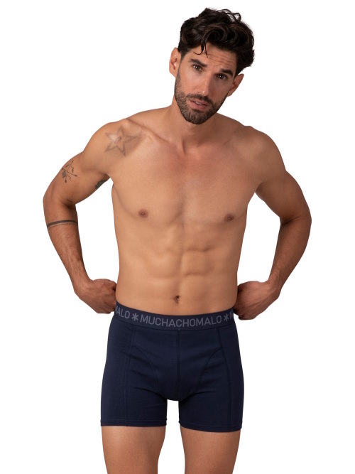 Muchachomalo Basic navy-blau boxershort Muchachomalo Basic navy-blau boxershort
