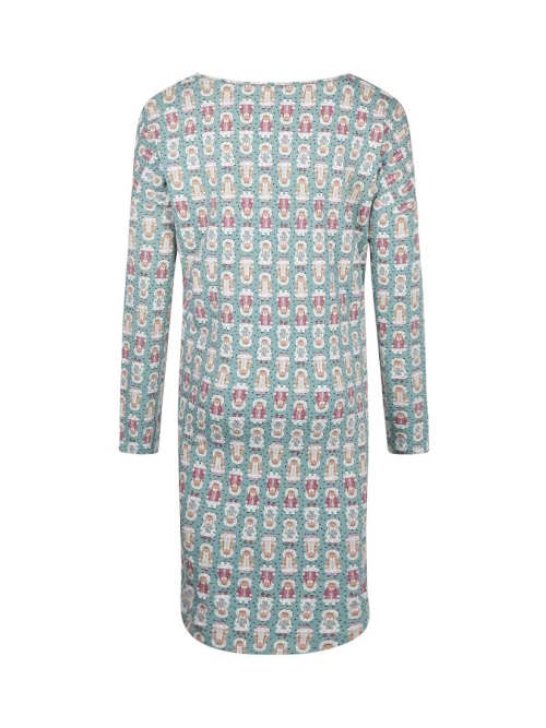 Charlie Choe Cold Days grün/print nachtkleid Charlie Choe Cold Days grün/print nachtkleid
