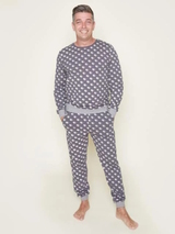 Charlie Choe Limitierte Auflage grau/print pyjama