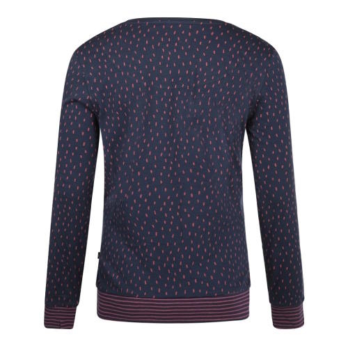 Charlie Choe Cold Days navy-blau/print schlafshirt Charlie Choe Cold Days navy-blau/print schlafshirt
