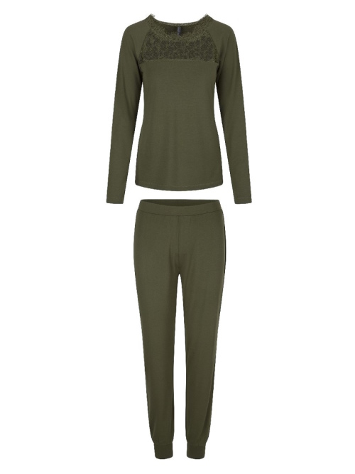 LingaDore Nacht Happy colour grün pyjama LingaDore Nacht Happy colour grün pyjama