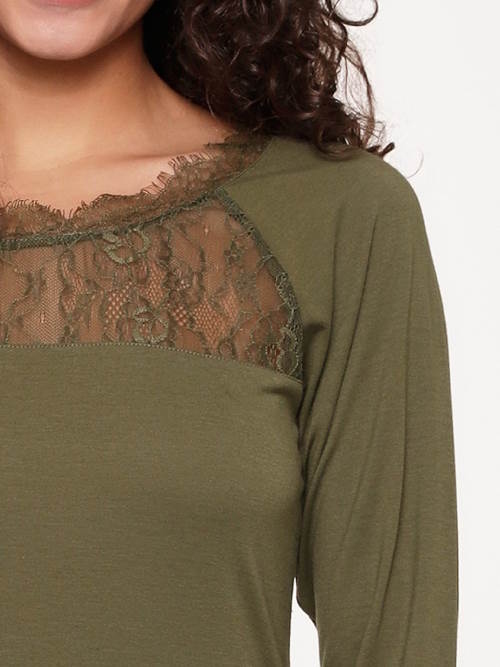 LingaDore Nacht Happy colour grün nachtkleid LingaDore Nacht Happy colour grün nachtkleid