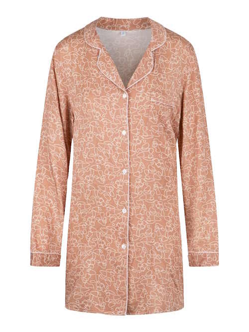 LingaDore Nacht  Bisque Autumn braun/print nachtkleid LingaDore Nacht  Bisque Autumn braun/print nachtkleid