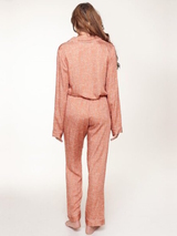 LingaDore Nacht  Bisque Autumn braun/print pyjama