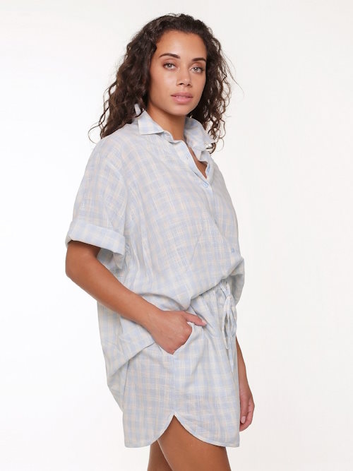 LingaDore Nacht  Hot summer nights baby blau shortama LingaDore Nacht  Hot summer nights baby blau shortama