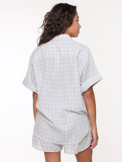 LingaDore Nacht  Hot summer nights baby blau shortama LingaDore Nacht  Hot summer nights baby blau shortama