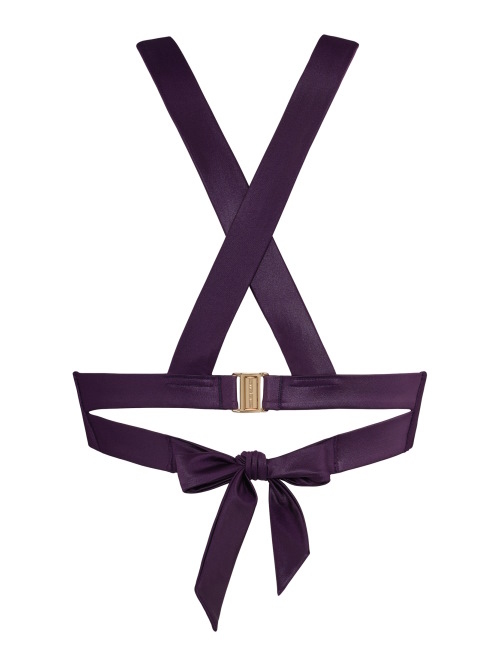 Marlies Dekkers Bademode Cache Coeur violett gemoldefer bikini bh Marlies Dekkers Bademode Cache Coeur violett gemoldefer bikini bh