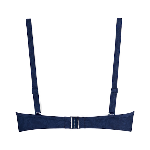 Marlies Dekkers Bademode Alabama Swing blau push up bikini bh Marlies Dekkers Bademode Alabama Swing blau push up bikini bh