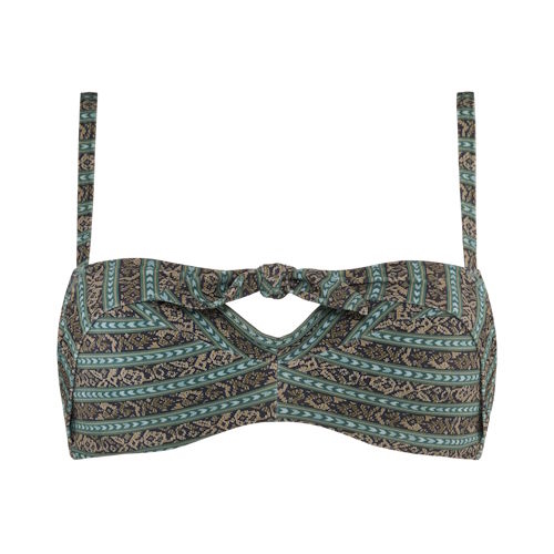 Marlies Dekkers Bademode Bebali grün/print gemoldefer bikini bh Marlies Dekkers Bademode Bebali grün/print gemoldefer bikini bh