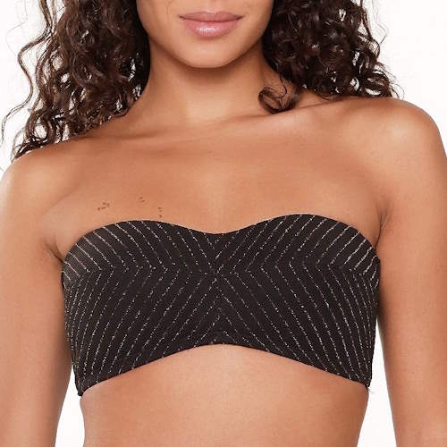 LingaDore Strand Black Diamond schwarz gemoldefer bikini bh LingaDore Strand Black Diamond schwarz gemoldefer bikini bh