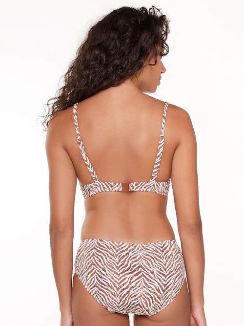 LingaDore Strand  Crazy wild & fun  braun/print gemoldefer bikini bh LingaDore Strand  Crazy wild & fun  braun/print gemoldefer bikini bh