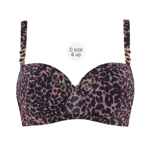 Marlies Dekkers Night Fever pink/print vorgeformter bh Marlies Dekkers Night Fever pink/print vorgeformter bh