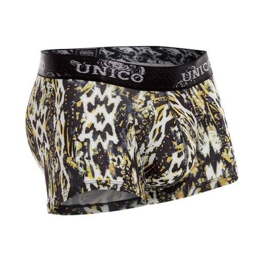 Mundo Unico Citrino gelb/print sport trunk Mundo Unico Citrino gelb/print sport trunk