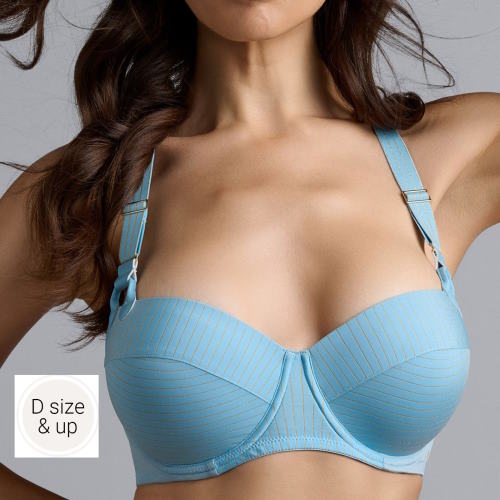 Marlies Dekkers Gloria blau/print vorgeformter bh Marlies Dekkers Gloria blau/print vorgeformter bh