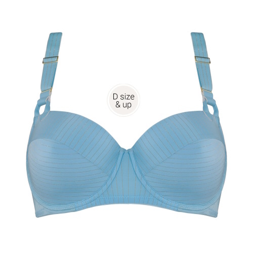 Marlies Dekkers Gloria blau/print vorgeformter bh Marlies Dekkers Gloria blau/print vorgeformter bh
