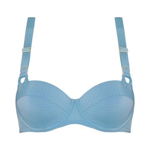 Marlies Dekkers Gloria blau/print vorgeformter bh Marlies Dekkers Gloria blau/print vorgeformter bh