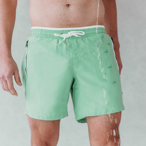 Bomain Magic Flamingo grün/print badehose Bomain Magic Flamingo grün/print badehose