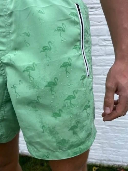 Bomain Magic Flamingo grün/print badehose Bomain Magic Flamingo grün/print badehose