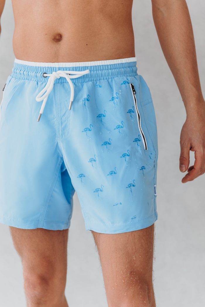 Bomain Magic Flamingo blau/print badehose Bomain Magic Flamingo blau/print badehose