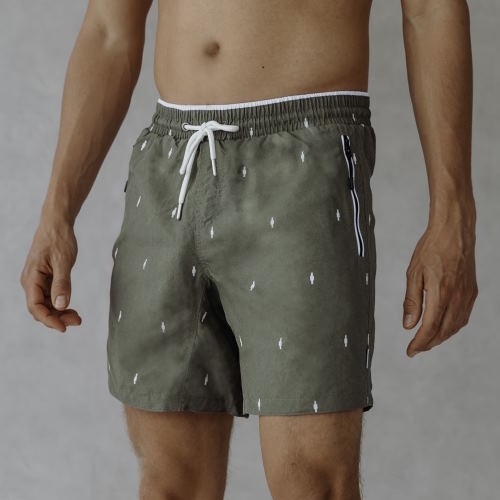 Bomain Basic khaki badehose Bomain Basic khaki badehose