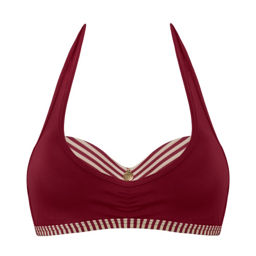 Marlies Dekkers Bademode  Capitana rot/print gemoldefer bikini bh Marlies Dekkers Bademode  Capitana rot/print gemoldefer bikini bh