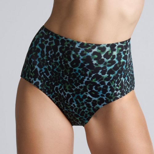 Marlies Dekkers Bademode Panthera grün/print bikini slip