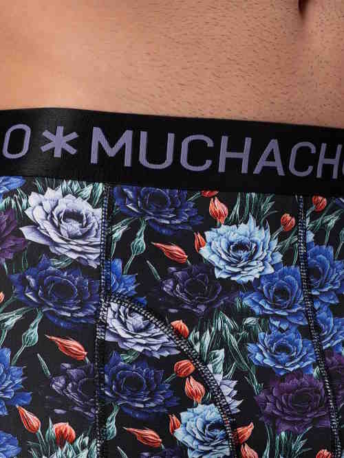 Muchachomalo JustFlowers schwarz/print modal boxershort Muchachomalo JustFlowers schwarz/print modal boxershort