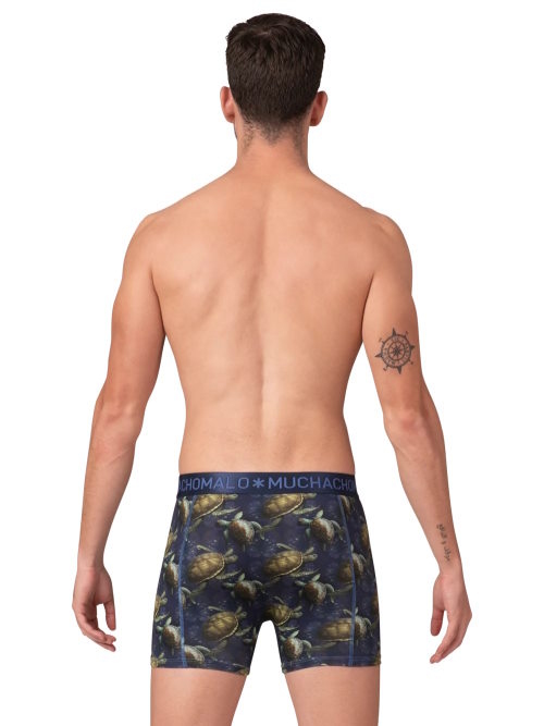 Muchachomalo Turtles blau/print modal boxershort Muchachomalo Turtles blau/print modal boxershort