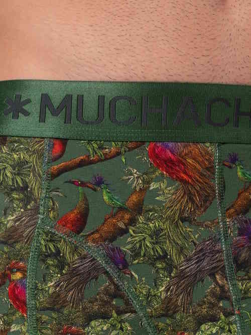 Muchachomalo BirdTree grün/print modal boxershort Muchachomalo BirdTree grün/print modal boxershort