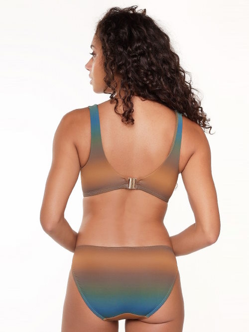 LingaDore Strand Orchid camel bikini slip LingaDore Strand Orchid camel bikini slip