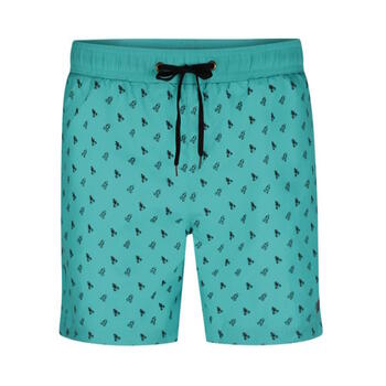 DJ DutchJeans Lobster Grün/Print Badehose  DJ DutchJeans Lobster Grün/Print Badehose
