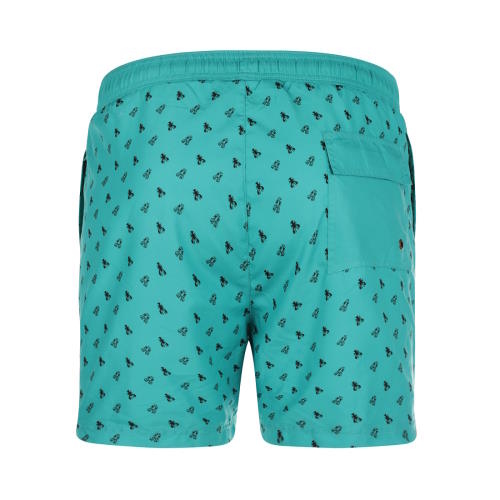 DJ DutchJeans Lobster grün/print badehose  DJ DutchJeans Lobster grün/print badehose