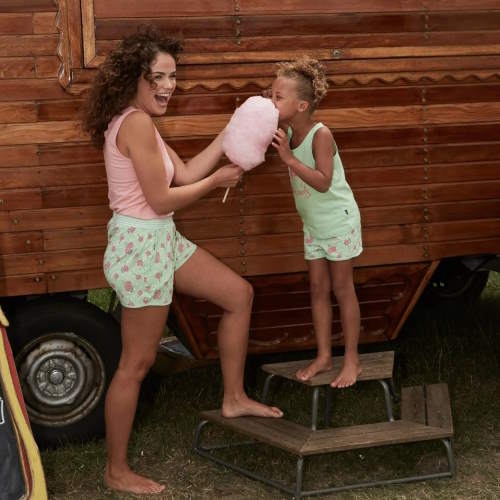 Charlie Choe Bright Days grün/print pyjama-hose Charlie Choe Bright Days grün/print pyjama-hose