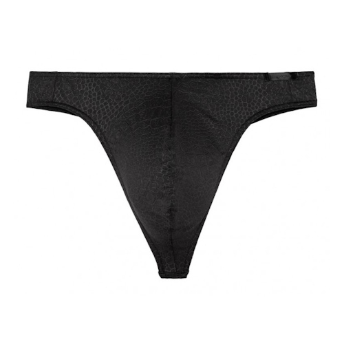 HOM Florida schwarz/print männer string HOM Florida schwarz/print männer string