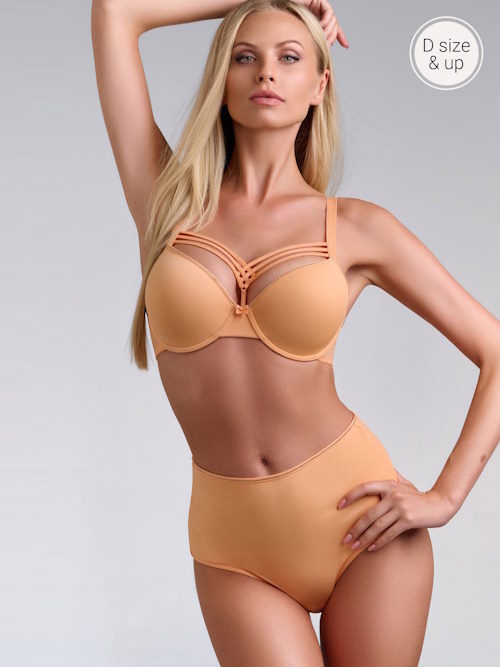 Marlies Dekkers Dame de Paris apricot/gold vorgeformter bh Marlies Dekkers Dame de Paris apricot/gold vorgeformter bh